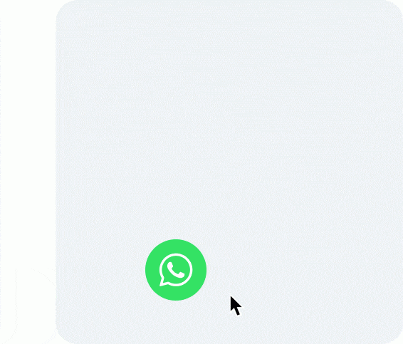 Widget Greebox de WhatsApp